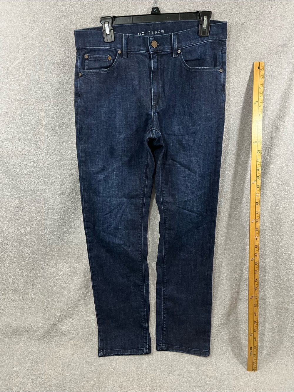 Mott & Bow Slim Jeans Mens 32x30 Indigo Stretch Denim Pants Casual